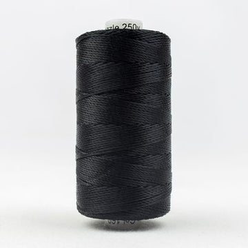 RAZZLE: 8wt Rayon 200yds-Black/Multicolor 160