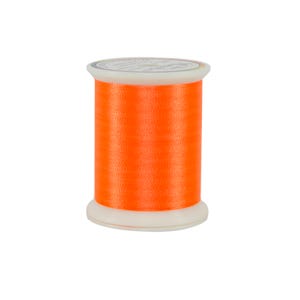 MAGNIFICO: 40wt Polyester 500yds-Tangerine Flash 2193