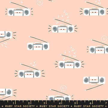 Ruby Star Society WHATNOT: Boom-Pale Peach (1/4 Yard)
