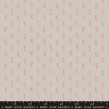 Ruby Star Society WARP WEFT: 1 1/2-Yard Pre-Cut Woven-Flicker Pink