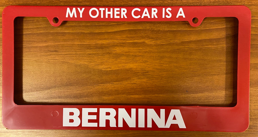 BERNINA License Plate Cover