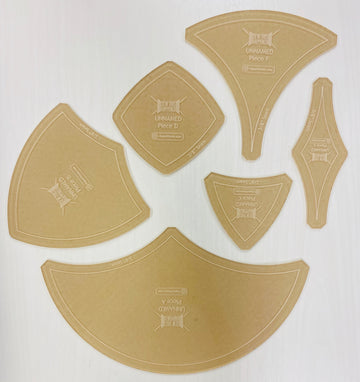 Acrylic Templates for Unnamed Pattern