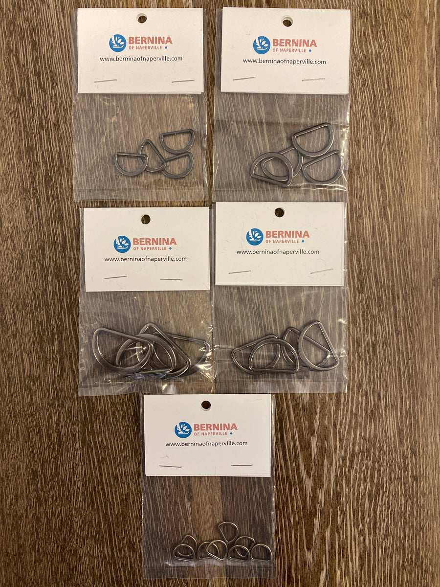 Flat Metal D-Rings