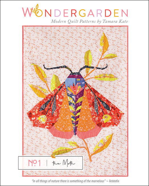 The Moth Quilt Pattern by Tamara Kate