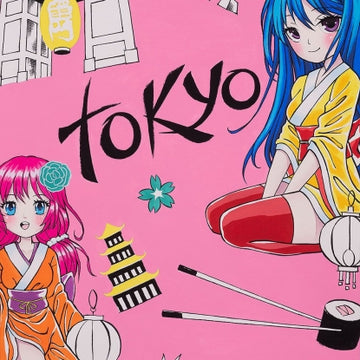 Tokyo Dream: Hot Pink (1/4 Yard)