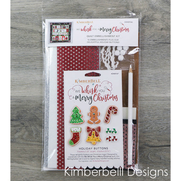 We Whisk You A Merry Christmas Embellishment Kit